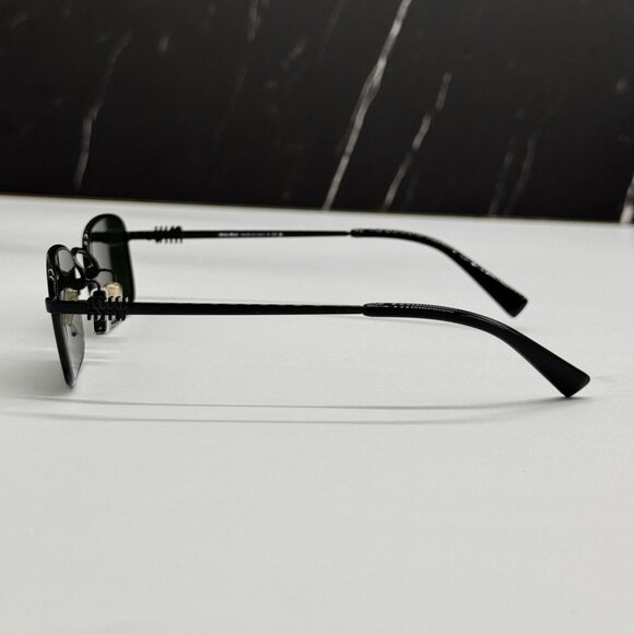 NEW MIU MIU MUA53S 1AB1I0 SUNGLASSES BLACK WOMEN MU A53S, SMU A53